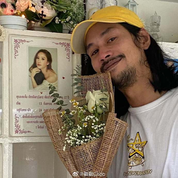 Tangmo41岁冥诞 男友巧克力蛋糕祭奠挚爱