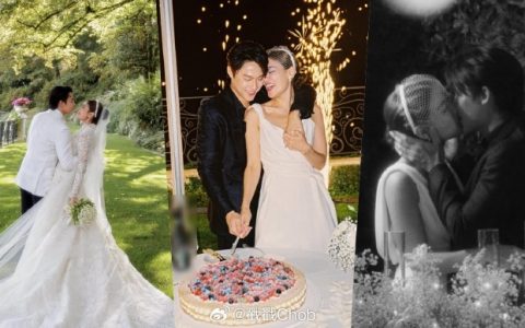 Kimberley甜晒婚礼旧照 深情告白Mark庆两周年