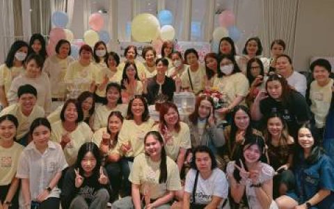 粉丝为Gxxod Itthipat与Richy Oranate办联合庆生会 现场爱意满满