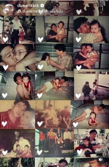 Due Arisara为父亲办最后葬礼 众星到场送别场面温情