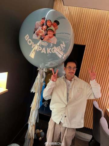 Boy Pakorn与Faye Pornpawee撒糖不断 甜蜜庆生超浪漫