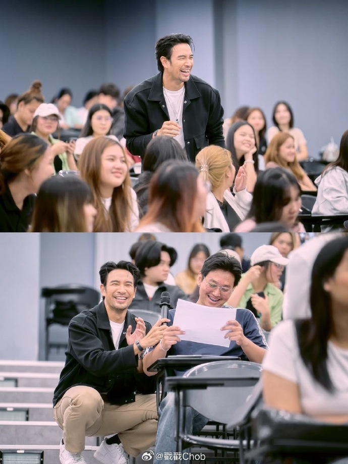 Great Warintorn化身大学讲师 否认解约传闻