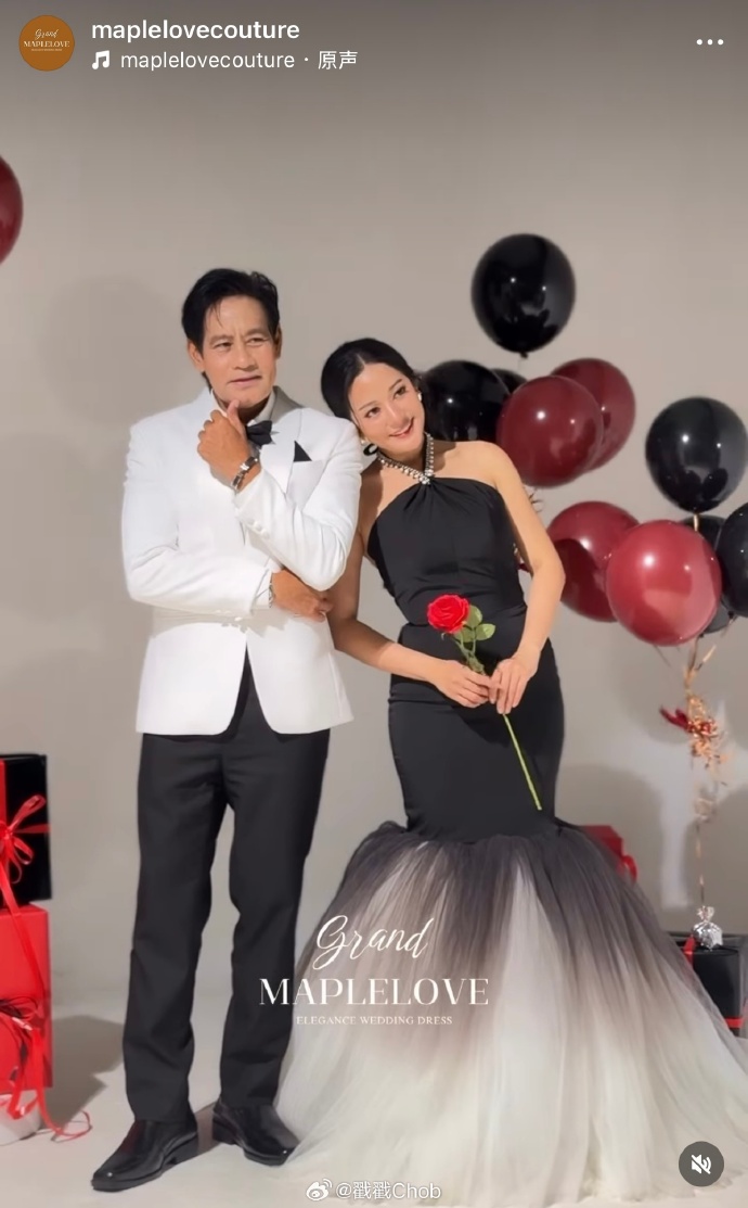 28岁年龄差挡不住真爱!Tide与Tubtim甜蜜拍婚纱照