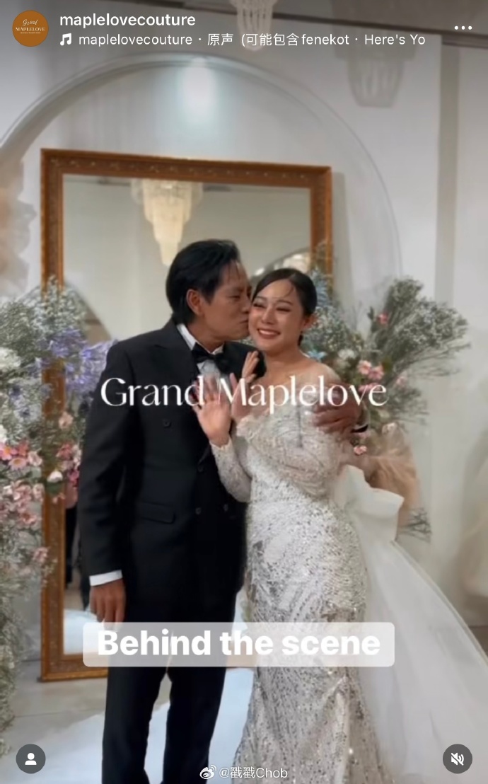 28岁年龄差挡不住真爱!Tide与Tubtim甜蜜拍婚纱照