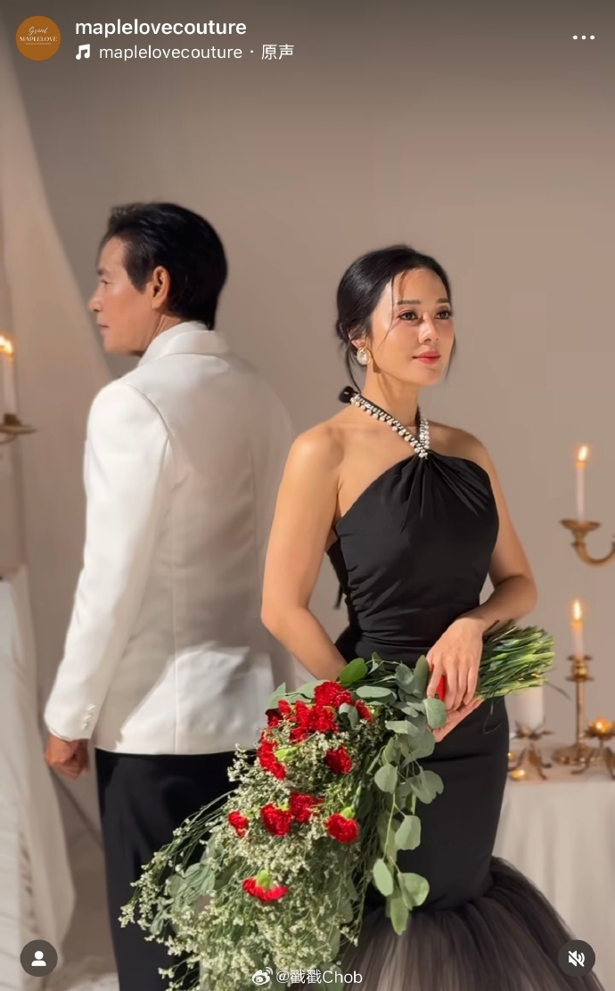 28岁年龄差挡不住真爱!Tide与Tubtim甜蜜拍婚纱照