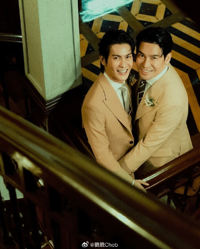 Porsch&Arm率先登记结婚 泰国婚姻平等迈出重要一步