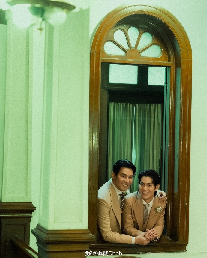 Porsch&Arm率先登记结婚 泰国婚姻平等迈出重要一步