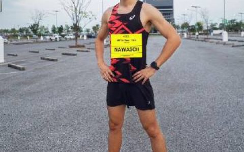 Pon Nawasch认爱Cookie Yada！情侣凌晨四点约跑 马拉松培养感情