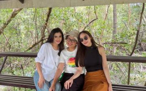 Aum Patchrapa与Poo Praya久违同框！探访流浪狗传递爱心