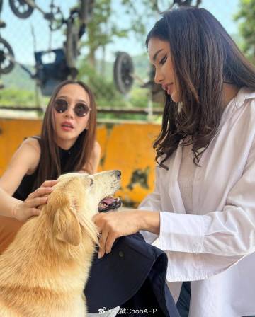 Aum Patchrapa与Poo Praya久违同框！探访流浪狗传递爱心