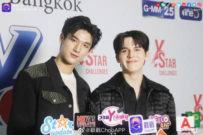 Mos Panuwat、Bank Mondop合体亮相《Y Star Challenge》发布会，甜蜜互动引期待