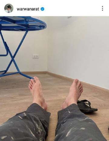 War Wanarat曼谷置新家却先买陶艺机，没床睡纸板笑翻粉丝