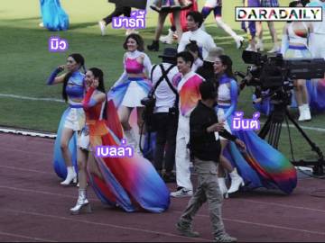 Bella与4M女台庆后首度同框互动融洽，破冰画面引热议