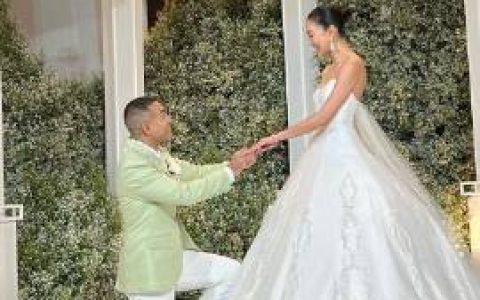 Pancake Khemanit十年恋情修成正果，华尔道夫婚礼梦幻举行