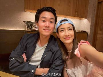 Taew Nataporn与Hiso Nai恋情满两年，甜蜜庆祝感情稳定升级