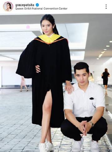 Grace Patsita与Bank Artit结束八年恋情，坦言爱得太累选择放手