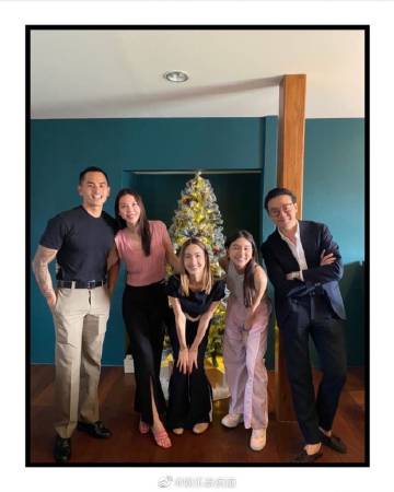 Furby姐妹帮Matt与Taew探望Mew新生女儿Marin 送满月礼物合体同框引粉丝惊喜