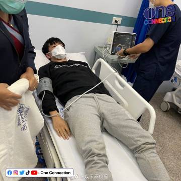 ONE31男星Film Thanapat排练坠马受伤头部挫伤 本人发文报平安无大碍