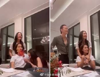 Anne Thong晒与Aum P、Nune聚餐合影 跨台女星同框玩闹画面引粉丝热议