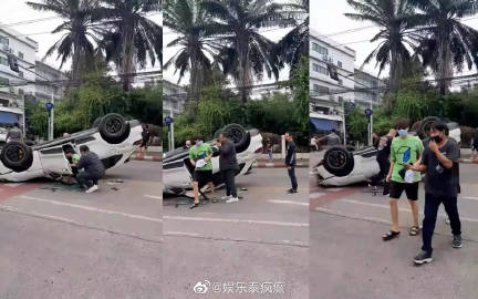 Krist Perawat首度回应车祸翻覆细节称仅受轻伤 母亲落泪劝其停驾将改用公共交通