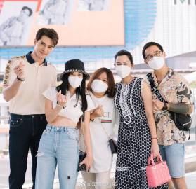 Mik Thongraya29岁生日获电视台与粉丝应援 广告屏惊喜打卡发文致谢