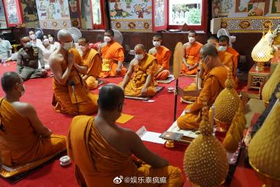 Nadao演员Tou Sedthawut完成剃度出家仪式 将短期修行30天报答父母恩情