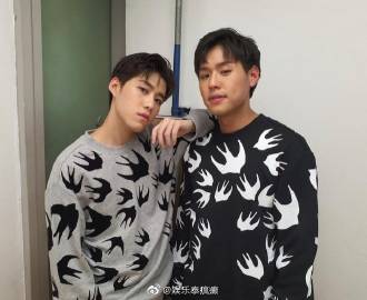 PP Krit罕见互动晒Billkin亲脸照引暴动 BKPP同框甜照曝光粉丝狂欢