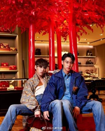 PP Krit罕见互动晒Billkin亲脸照引暴动 BKPP同框甜照曝光粉丝狂欢