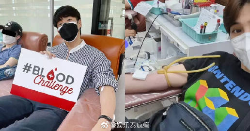 Anne Thong带头献血应对血库告急 众多艺人响应“Blood Challenge”行动参与献血支持公益