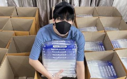 Mike Pirat再捐超1.1万口罩面罩 此前曾以儿子名义捐30万泰铢助医疗机构