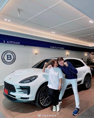 Mik Thongraya购入跑车作为新年礼物 约750万泰铢引粉丝关注