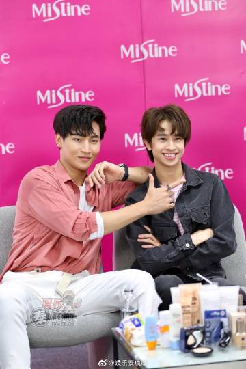 Mistine双十一直播活动邀Ohm Thitiwat与Fluke Natouch助阵 萧泰后担任主持
