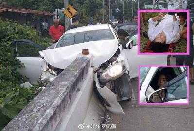 Namwan Raknapak与Hiso男友Champ Fabrique传苏梅岛发生严重车祸紧急送医