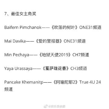 第十一届泰国皇家戏剧奖即将举行 三台将直播颁奖典礼引关注