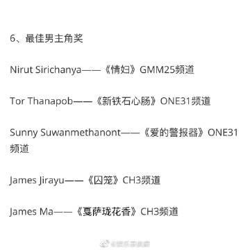 第十一届泰国皇家戏剧奖即将举行 三台将直播颁奖典礼引关注