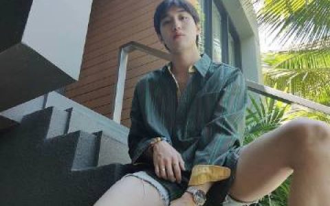 Tor Thanapob晒照被调侃“第三条腿” 本人幽默回应称暂时用不上拐杖