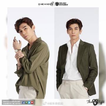 《与爱同居第二季》正式开工释出定妆照 Mew Suppasit与Gulf Kanawut七年后重逢剧情引期待