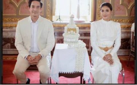 Louis Scott与Noon Ramida爱情长跑十年低调完婚 亲友见证甜蜜婚礼