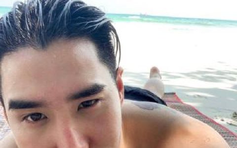 Koen Pataradanai沙美岛海滩赤裸写真引热议 恩爱婚后生活曝光