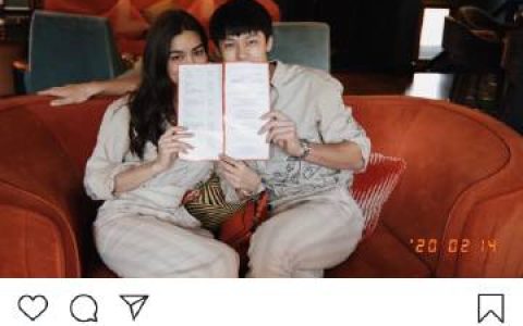 Mark Prin澄清情人节合照误会并非结婚证画面 与Kimberley Kim甜蜜依旧