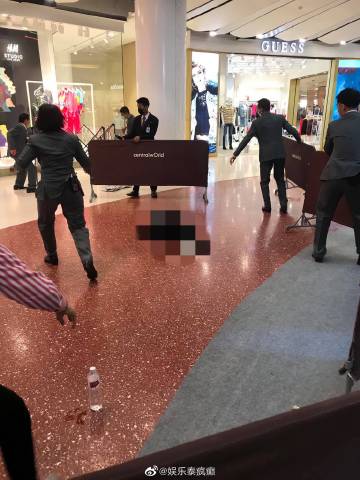 Yaya Urassaya出席活动期间商场突发坠楼事件目击惊魂 现场一度封锁调查