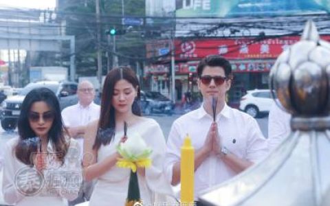 Mario与Baifern时隔多年再同框主演新电影拜神仪式引回忆杀