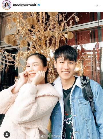 Toyy Pathompong与Mook Worranit恋爱一周年未特别庆祝 甜曝已见家长关系稳定