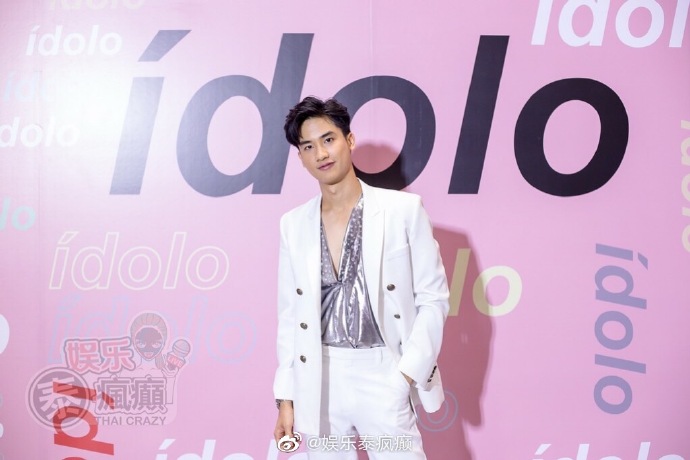 Krist、Singto等八位GMMTV艺人联手Mistine发布IDOLO彩妆项目引关注