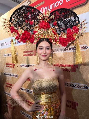 Mew Nittha婚礼在即喜讯满面出席活动 表示婚后仍继续演艺事业