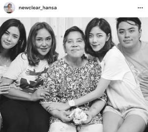 Petjah携妻子New Clear与儿子Tyga出席活动 New Clear含泪谈外婆离世坚守工作