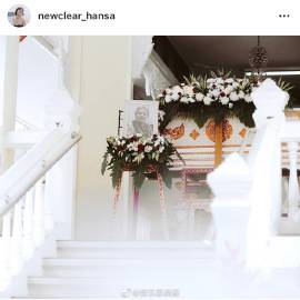 Petjah携妻子New Clear与儿子Tyga出席活动 New Clear含泪谈外婆离世坚守工作