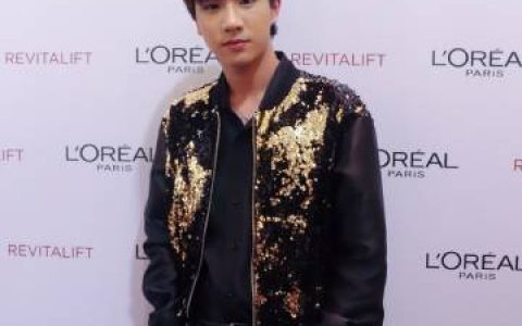 Perth出席欧莱雅新品发布会亮相活动现场