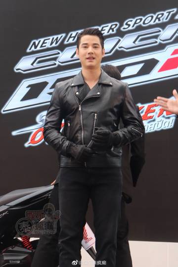 Mario Maurer皮衣机车代言秀腹肌引尖叫 自曝赴港拍动作片被敬业程度震撼