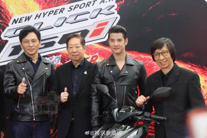 Mario Maurer皮衣机车代言秀腹肌引尖叫 自曝赴港拍动作片被敬业程度震撼